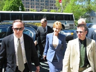 Slideshow: Hewlett, Fiorina In and Out of Court