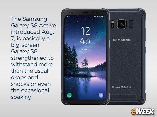 Samsung Galaxy S8 Active Designed to Resist Rough Handling