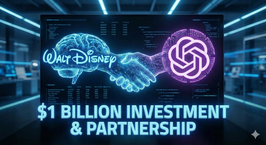 Walt Disney and OpenAI partnership.