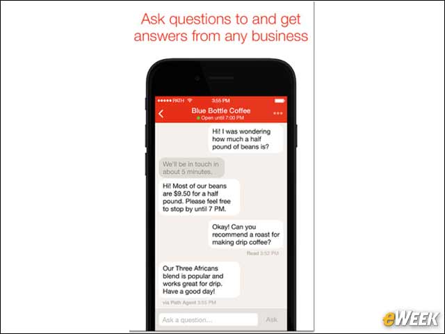 3 - TalkTo Checks Local Business Inventory