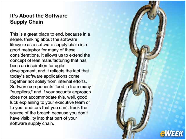 11 - It's About the Software Supply Chain