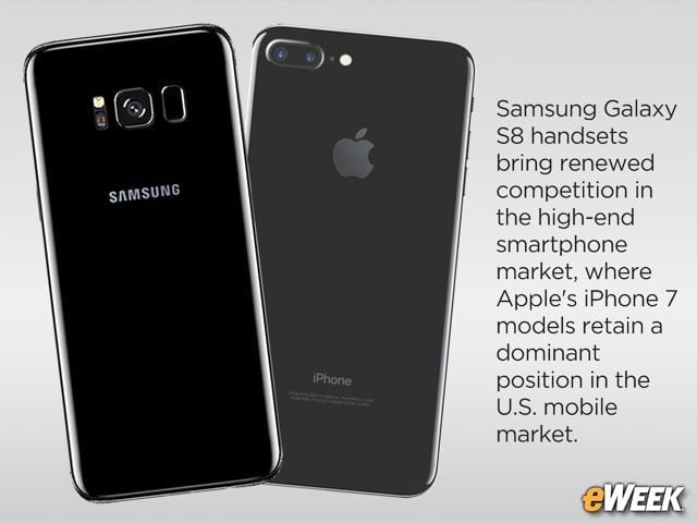 Comparing Samsung’s Galaxy S8 With Apple's iPhone 7
