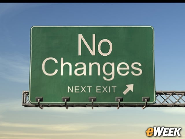 It's Unlikely Much Will Change