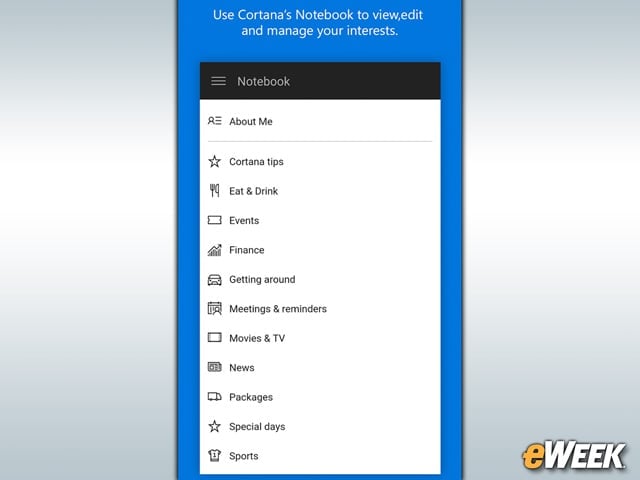 Cortana Notebook Integration Provides Timely Reminders