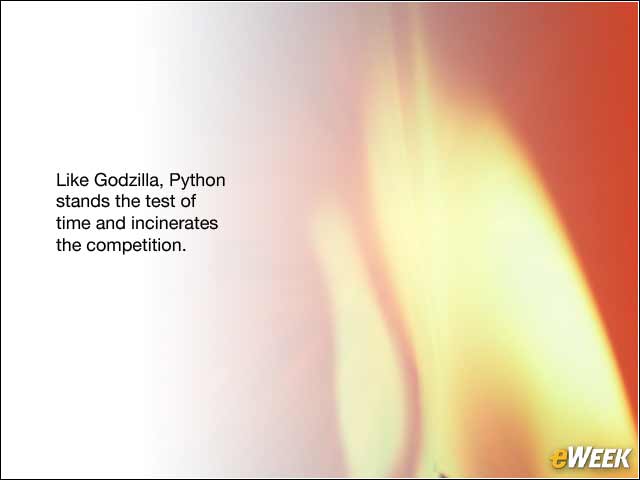 2 - Python = Godzilla