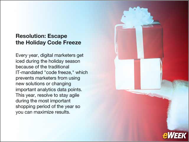 11 - Resolution: Escape the Holiday Code Freeze