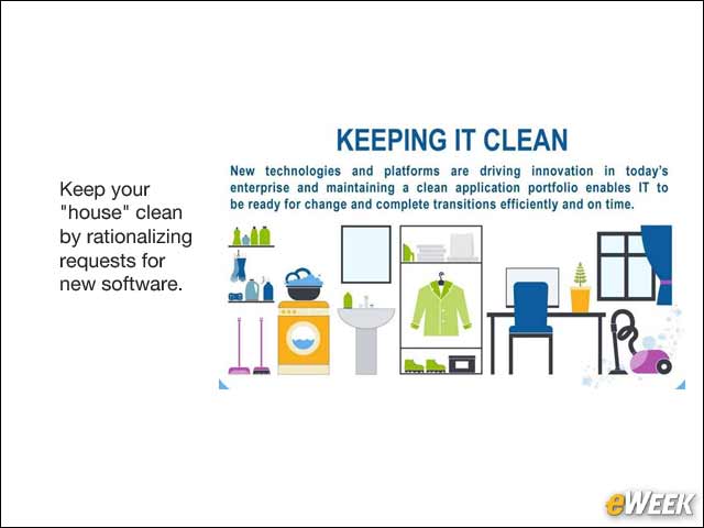 9 - Maintain a Clean House With Continuous App Rationalization