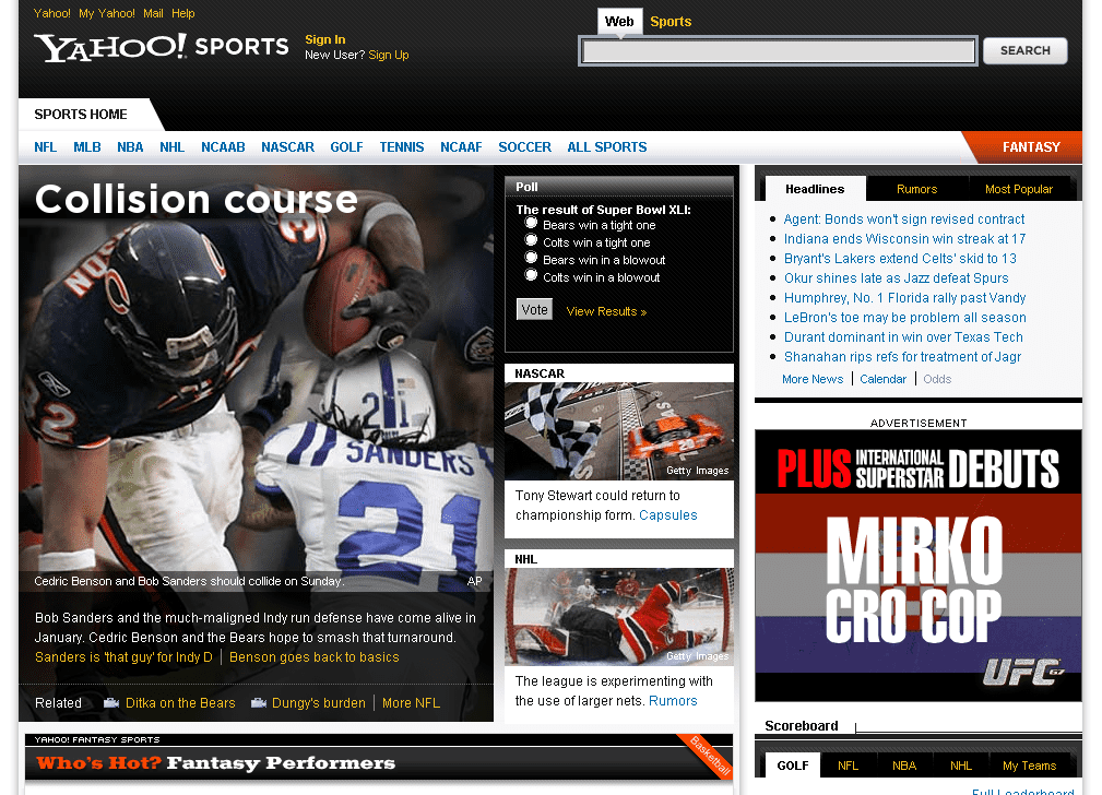 Yahoo, Comcast Partner for Regional Sports Coverage