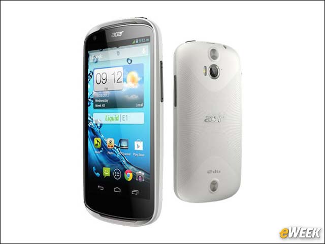 Acer’s Liquid E1 Lives Large