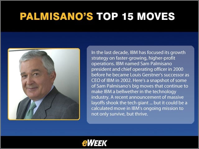 Palmisano’s Top 15 Moves to Keep IBM Growing