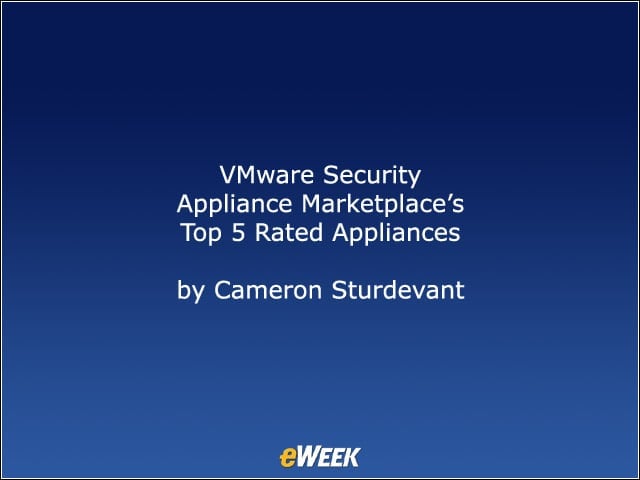 VMware Security Appliance Marketplaces Top 5 Rated Appliances