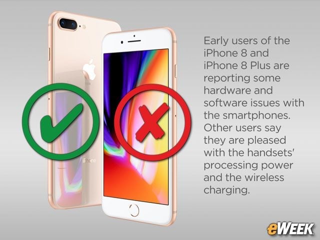 iPhone 8 Users Praise Handsets' Performance, Report Nagging Glitches