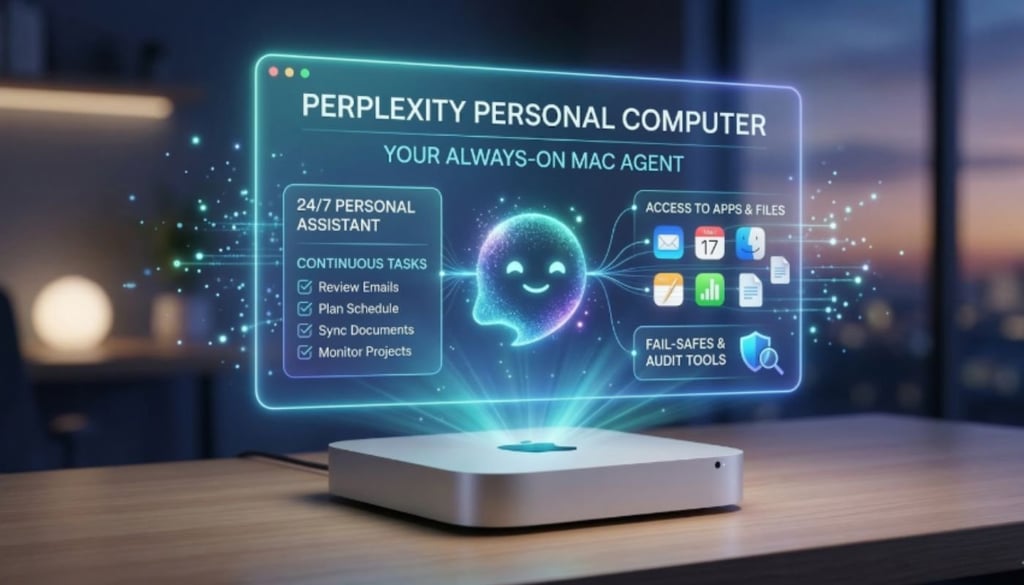 Perplexity personal computer illustration