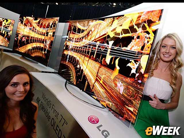 Samsung, LG Flex Their Television Screens