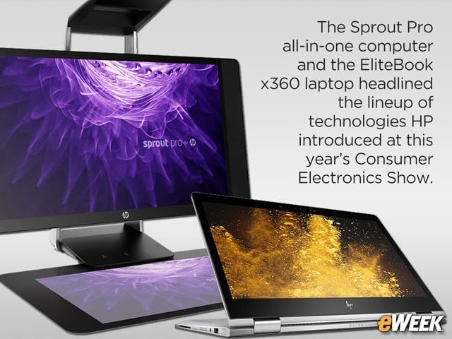 HP Introduces Sprout Pro All-inOne, EliteBook x360 at CES 2017