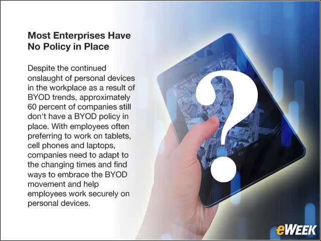 2 - Most Enterprises Have No Policy in Place