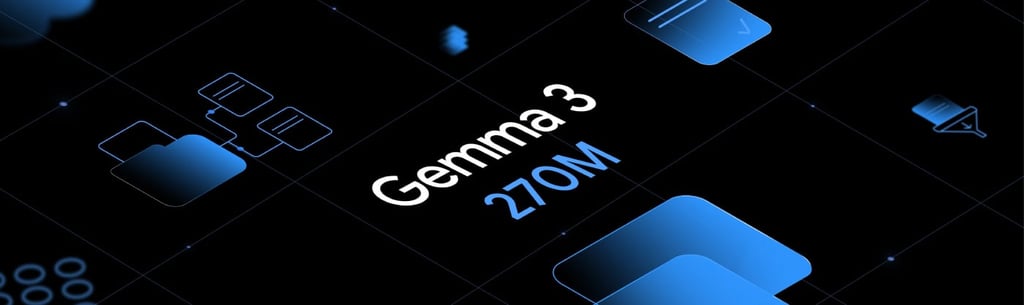 Google's Gemma 3 270m.