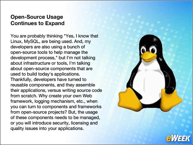 3 - Open-Source Usage Continues to Expand