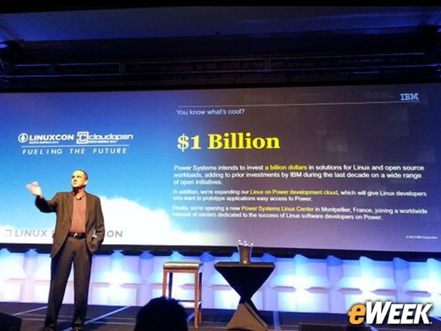 September 2013: IBM Pledges $1 Billion for Linux on Power