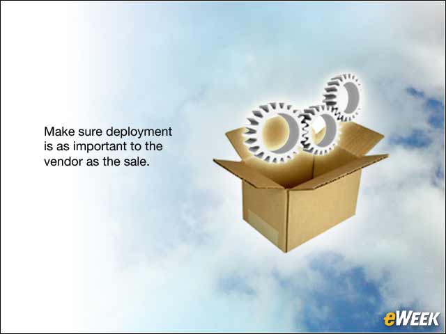 10 - Ease of Deployment