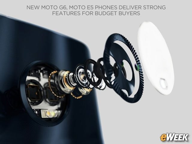 Moto G6, G5 Includes Quality Camera Lenses