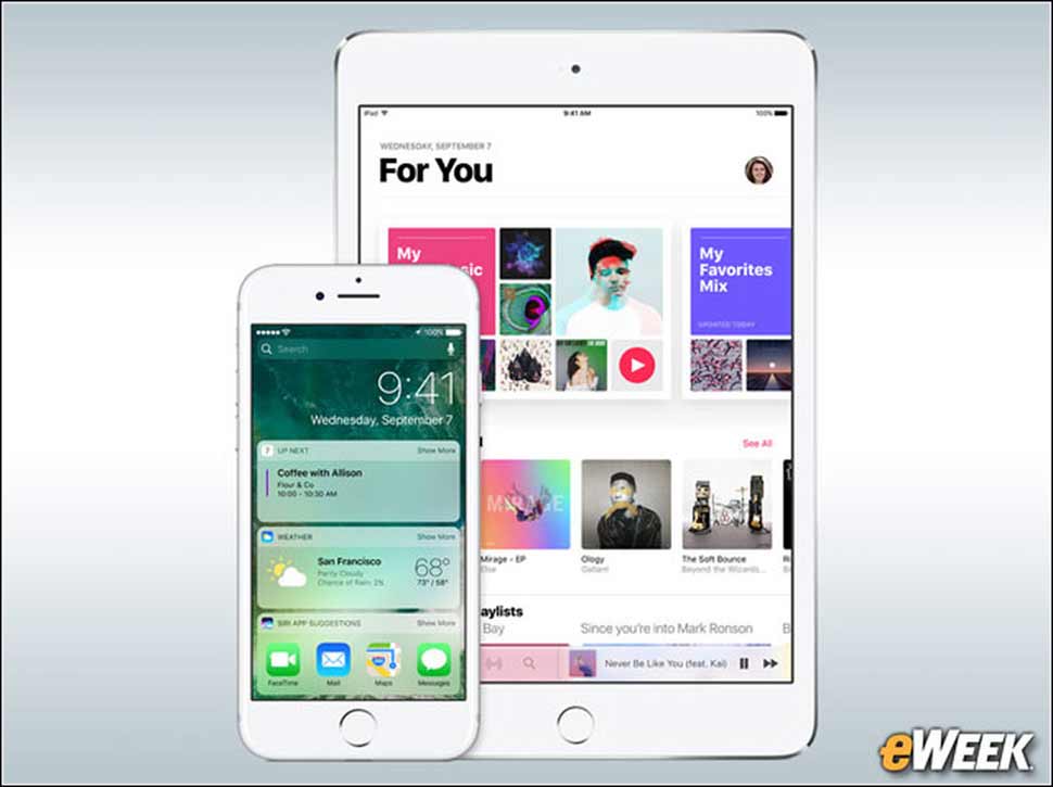 9 - iOS 10 Supports Work 'Continuity' Feature