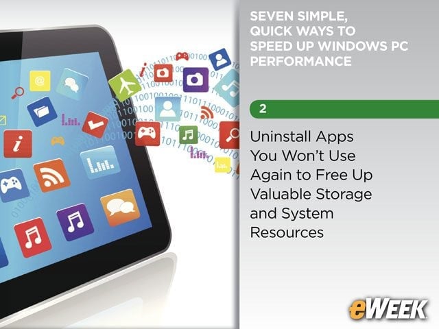 Uninstall Unused Applications