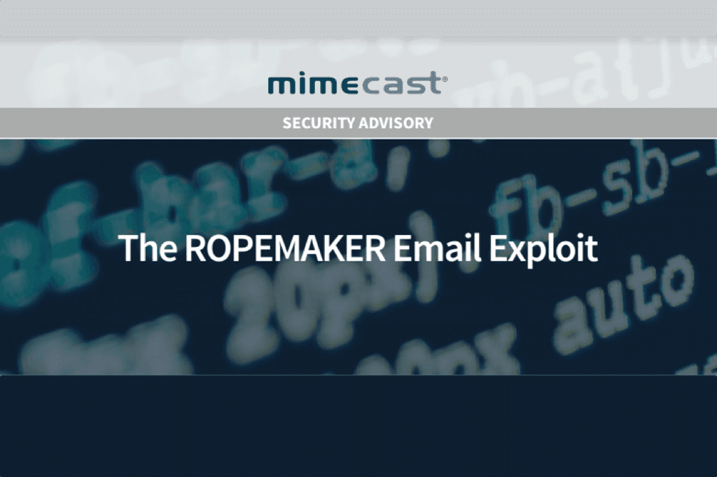 Mimecast Ropemaker