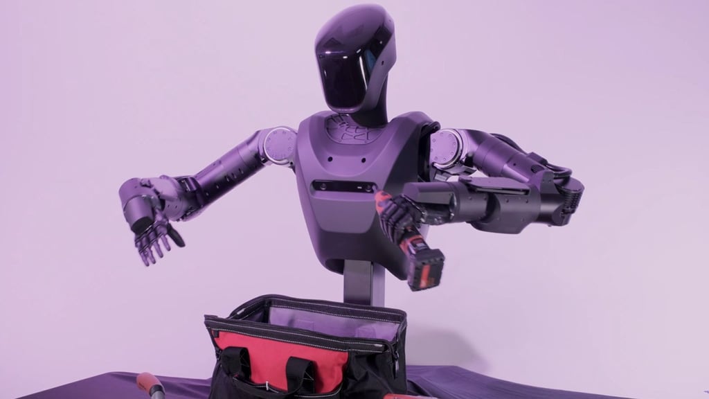 humanoid robot Alex