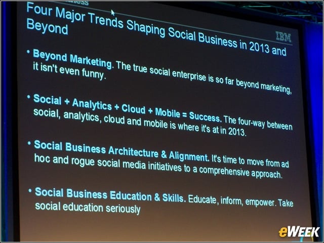 Major Social Business Trends