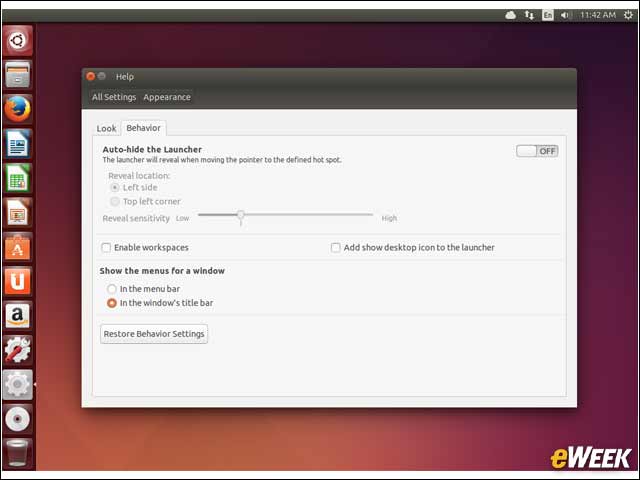 6 - Locally Integrated Windows Now a User Option