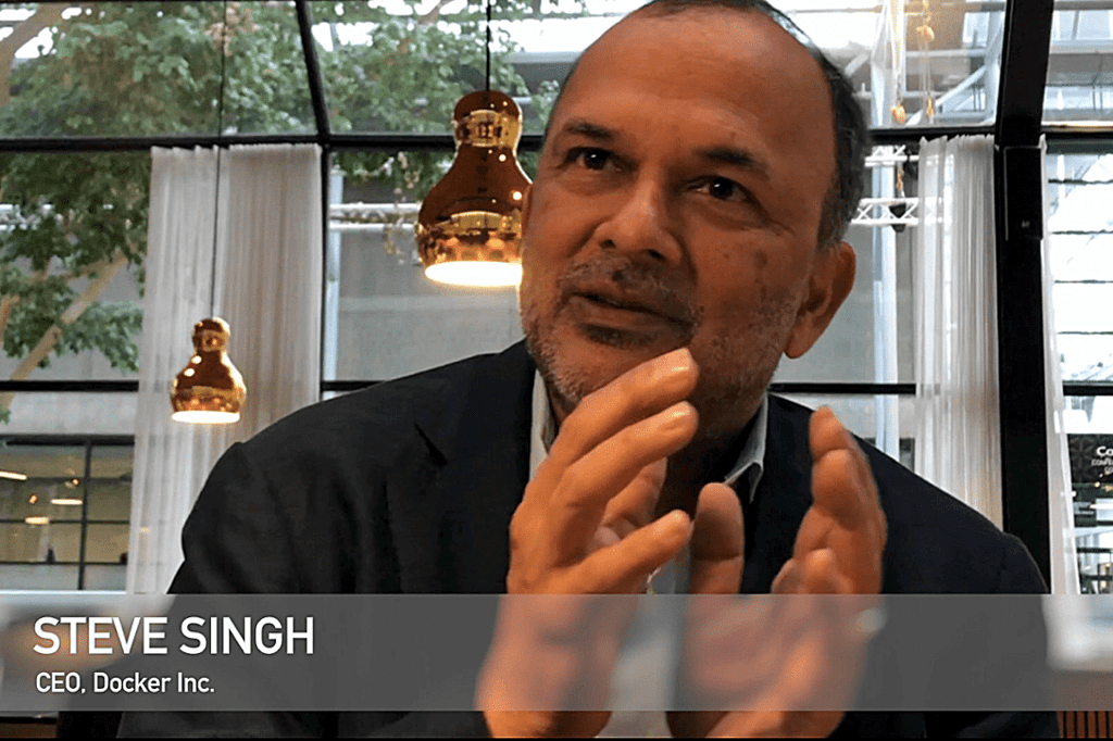 Docker CEO Steve Singh