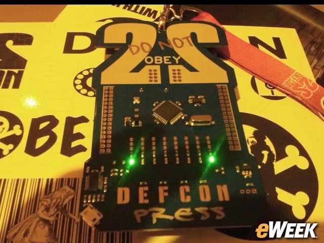 Hacking the Defcon Badge