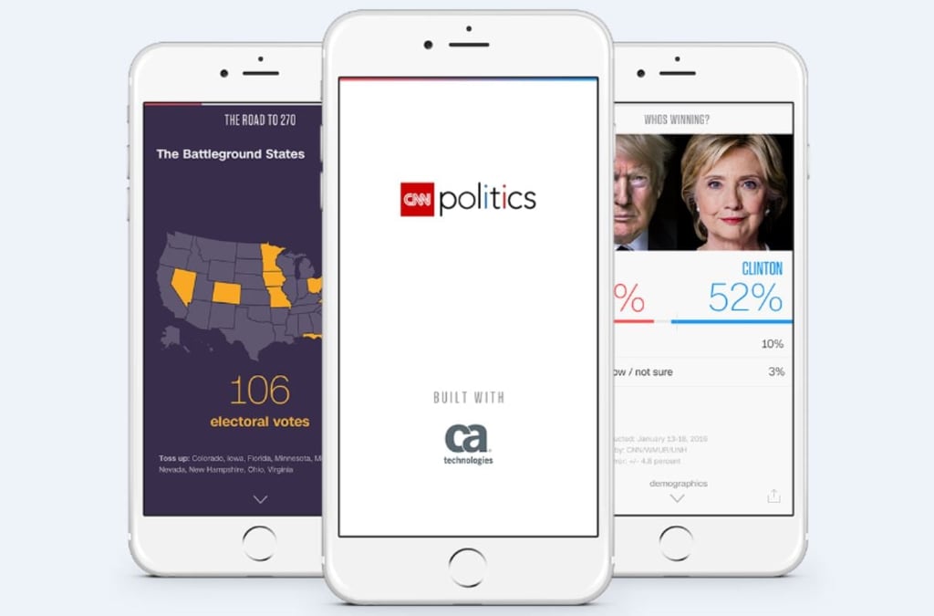CNN Launches New Political Campaign App Using CA Tools
