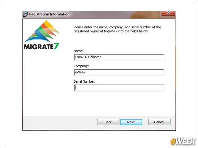 3 - Registration Screen