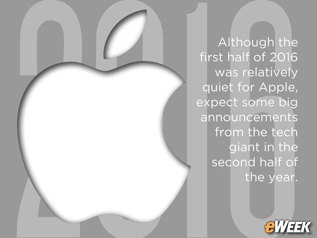 What Apple Product, Market News to Expect Through the End of 2016