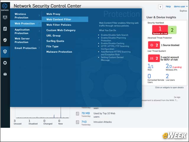 7 - Sophos Simplifies Security Control Center Interface