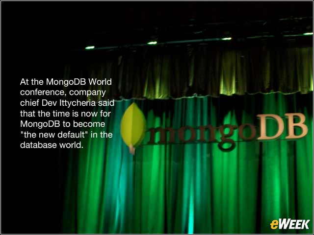 1 - MongoDB World Highlights NoSQL Databases in the Enterprise