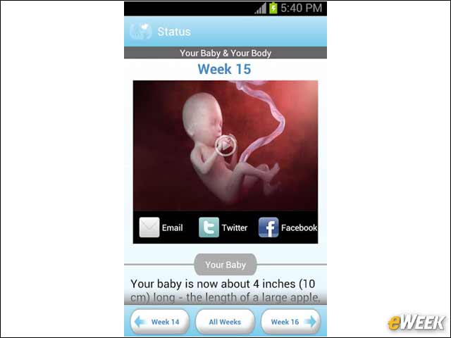 12 - Tracking the Baby's Length