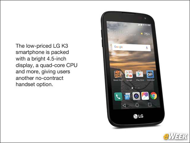 1 - Boost Mobile, Virgin Mobile Unveil the Budget $80 LG K3 Smartphone