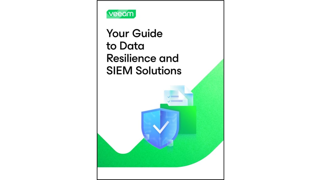 Your Guide to Data Resilience and SIEM Solutions