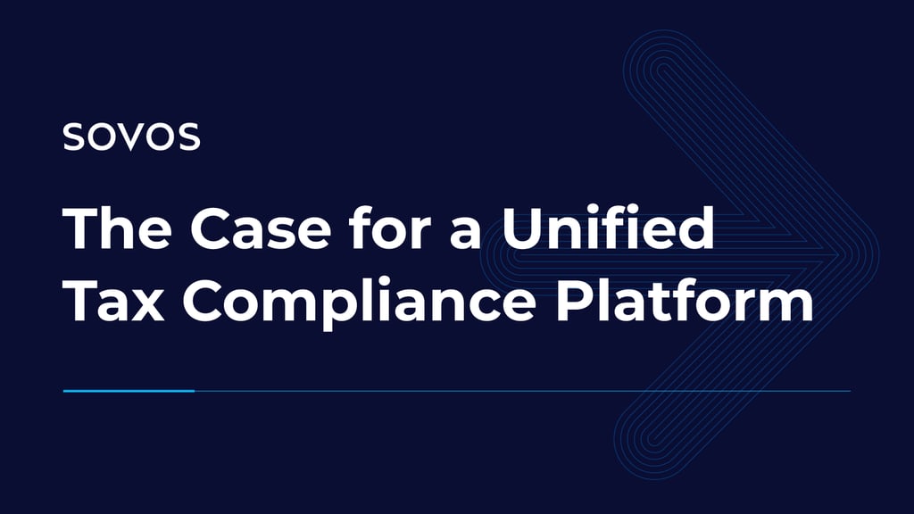 The Case for a Unified Tax Compliance Platform
