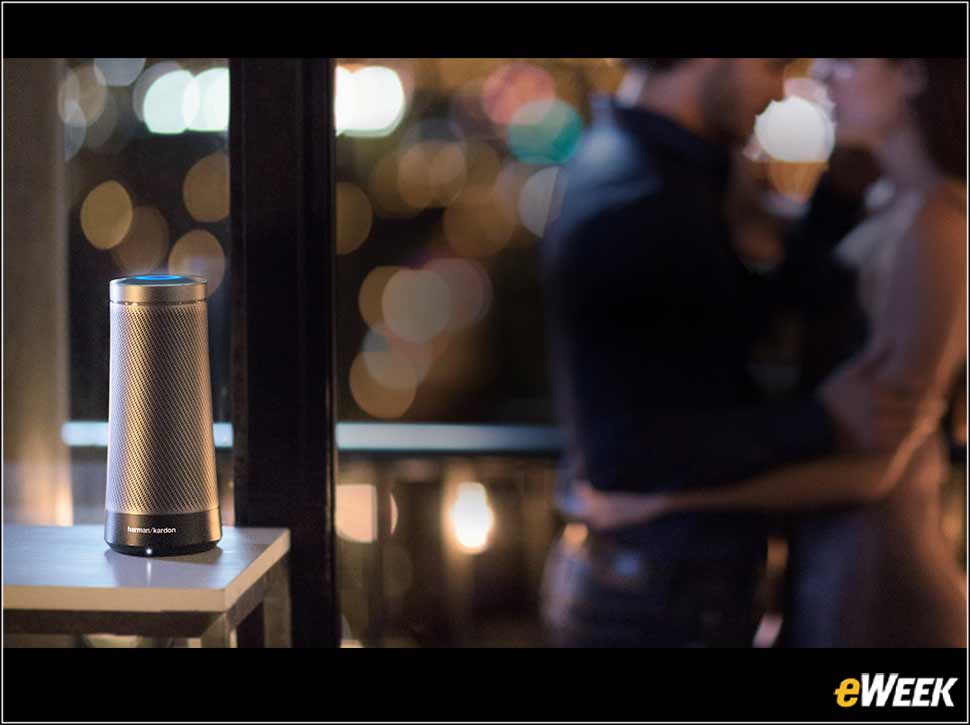 7 - Microsoft Displayed the New Cortana Speaker from Harman Kardon