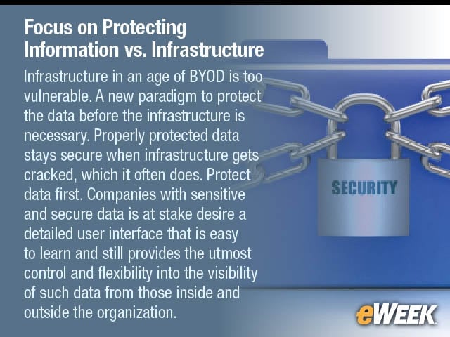 3-Focus on Protecting Information vs. Infrastructure