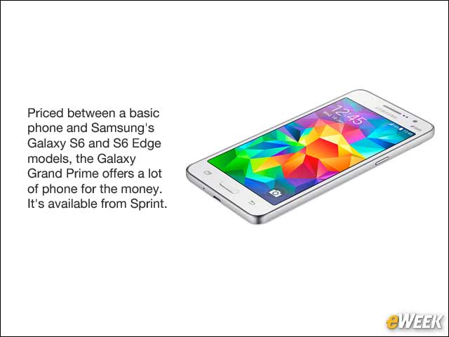 1 - Samsung Galaxy Grand Prime Smartphone: Lots of Features for the Price