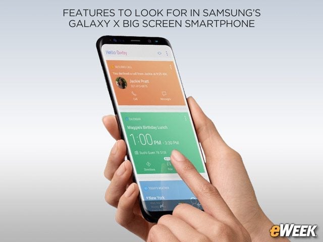 New User Interface to Adapt to Flexible Display