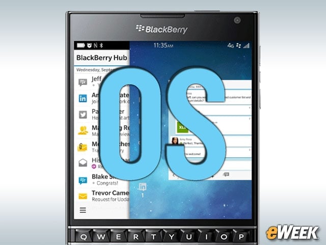 The Company Won't Abandon BlackBerry OS