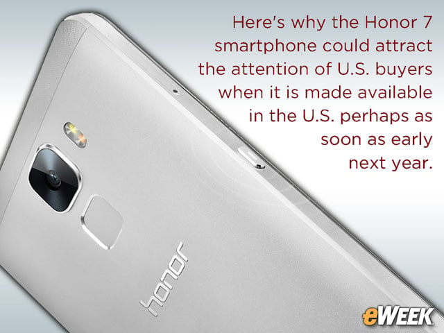 Huawei Honor 7 Smartphone Takes Aim at Your 'Seven Senses'