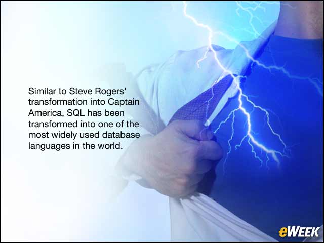 8 - SQL = Captain America