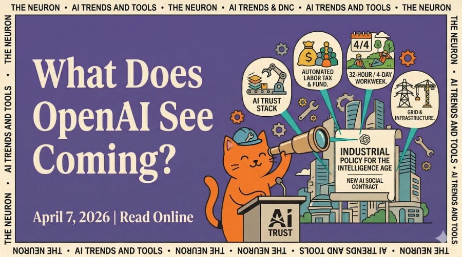 The Neuron featured image about OpenAI vision of it's future.